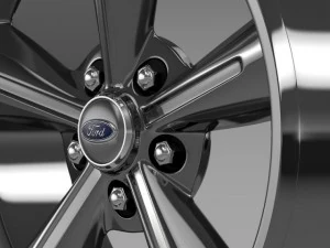 ford mustang convertible 2010 rim 3D Model