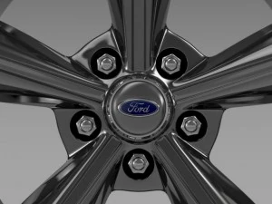 ford mustang convertible 2010 rim 3D Model
