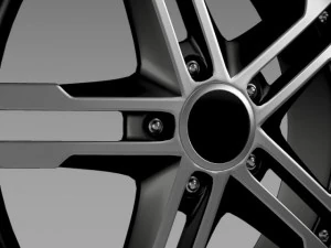 ford mustang dub edition 2011 rim 3D Model