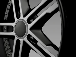 ford mustang dub edition 2011 rim 3D Model