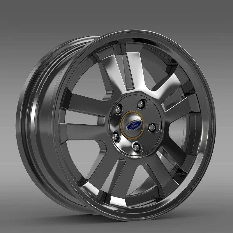 ford mustang gt 2005 rim 3D Model .c4d .max .obj .3ds .fbx .stl .blend 