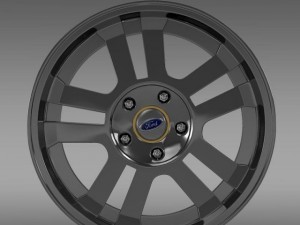 ford mustang gt 2005 rim Model 3D
