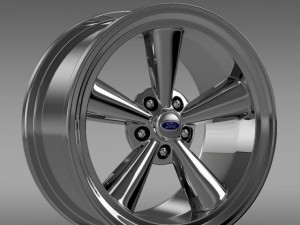 ford mustang gt 2006 rim 3D Model
