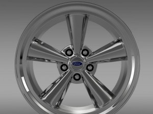 ford mustang gt 2006 rim Modèle 3D