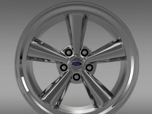 ford mustang gt 2006 rim 3D Model