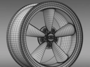 ford mustang gt 2006 rim 3D Model