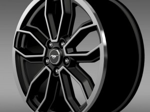 ford mustang gt 2013 rim 3D-Modell