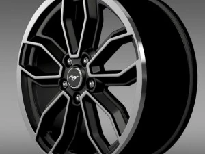 ford mustang gt 2013 rim 3D Model