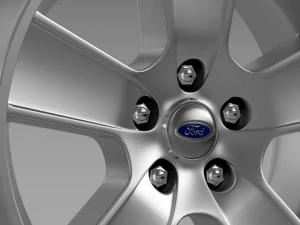 ford mustang gt convertible 2005 rim 3D Model