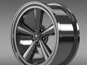 ford mustang gt cs 2007 rim 3D Model