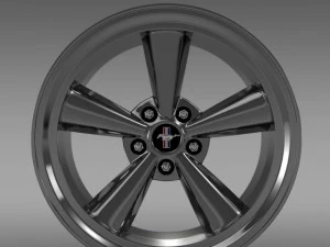 ford mustang gt cs 2007 rim 3D Model