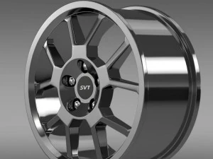 ford mustang gt500 shelby 2007 rim 3D Model