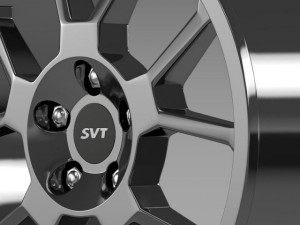 ford mustang gt500 shelby 2007 rim Modèle 3D