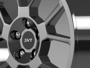ford mustang gt500 shelby 2007 rim 3D Model