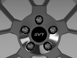 ford mustang gt500 shelby 2007 rim Modèle 3D