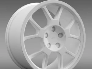 ford mustang gt500 shelby 2007 rim 3D Model