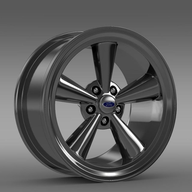 ford mustang gth 2006 rim Modelo 3D .c4d .max .obj .3ds .fbx .stl .blend 