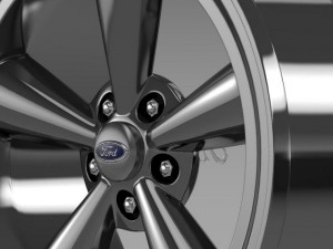 ford mustang gth 2006 rim Modelo 3D
