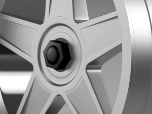 ford mustang gtr 2005 rim 3D Модель