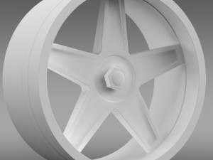 ford mustang gtr 2005 rim 3D Модель
