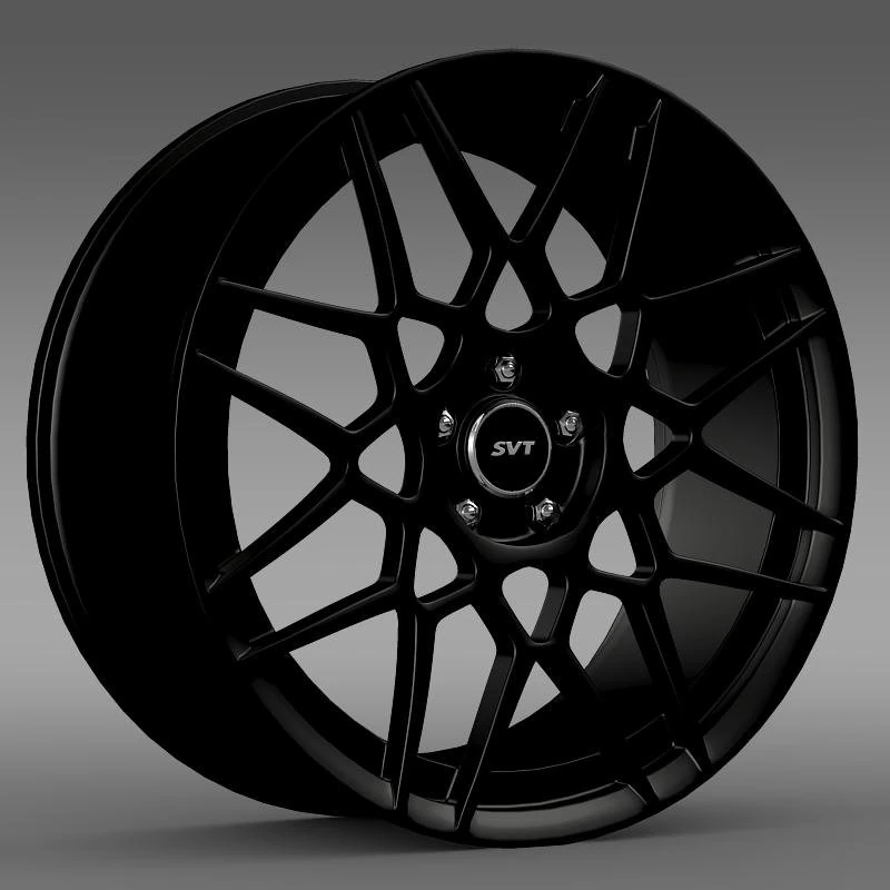 ford mustang shelby gt500 2013 rim 3D Model .c4d .max .obj .3ds .fbx .stl .blend 