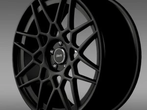 ford mustang shelby gt500 2013 rim 3D Model