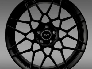 ford mustang shelby gt500 2013 rim 3D Model