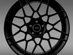 ford mustang shelby gt500 2013 rim 3D Model