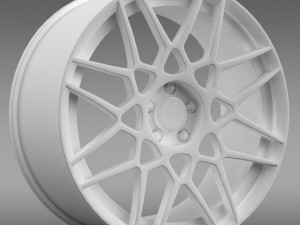 ford mustang shelby gt500 2013 rim 3D Model
