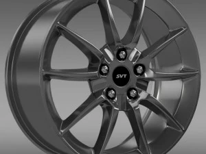 Ford Mustang Shelby GT500kr 2008 velg 3D Model