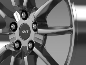ford mustang shelby gt500kr 2008 rim 3D Model