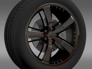 chevroletcamaro2008blackconcept 3D Model