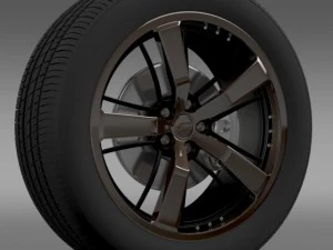 chevroletcamaro2008konsep hitam Model 3D