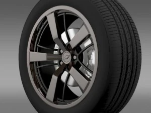 chevroletcamaro2008blackconcept 3D Model