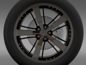 chevroletcamaro2008blackconcept 3D Model