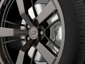 chevroletcamaro2008blackconcept 3D Модель