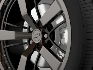 chevroletcamaro2008blackconcept 3D Model