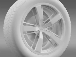 chevroletcamaro2008blackconcept 3D Model