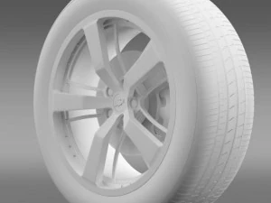 chevroletcamaro2008blackconcept 3D Model