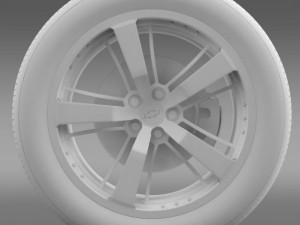 chevroletcamaro2008blackconcept 3D Модель