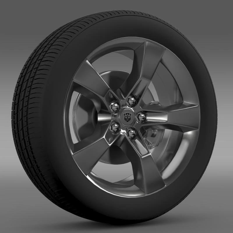 chevroletcamaro2010transformerwheel 3D Model .c4d .max .obj .3ds .fbx .stl .blend 