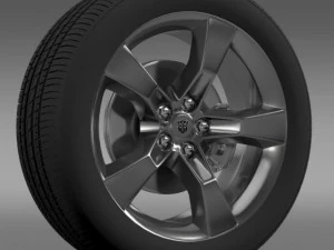 roda trafo chevroletcamaro2010 Model 3D