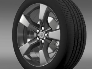 chevroletcamaro2010transformerwheel 3D 模型