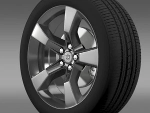 chevroletcamaro2010transformerwheel 3D Model