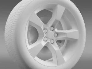 chevroletcamaro2010transformerwheel 3D Model