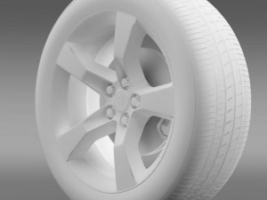 chevroletcamaro2010transformerwheel 3D 模型