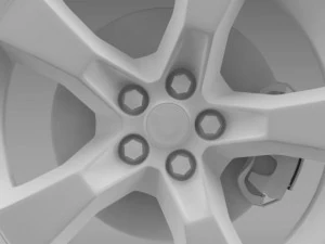 chevroletcamaro2010transformerwheel 3D Model
