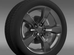 chevroletcamaro2010wheel 3D Model