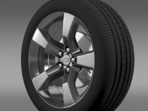 chevroletcamaro2010wheel Modello 3D