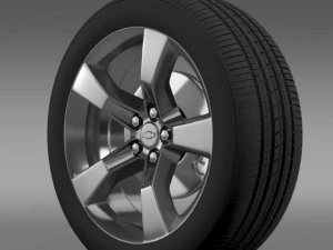 chevroletcamaro2010wheel 3D Model